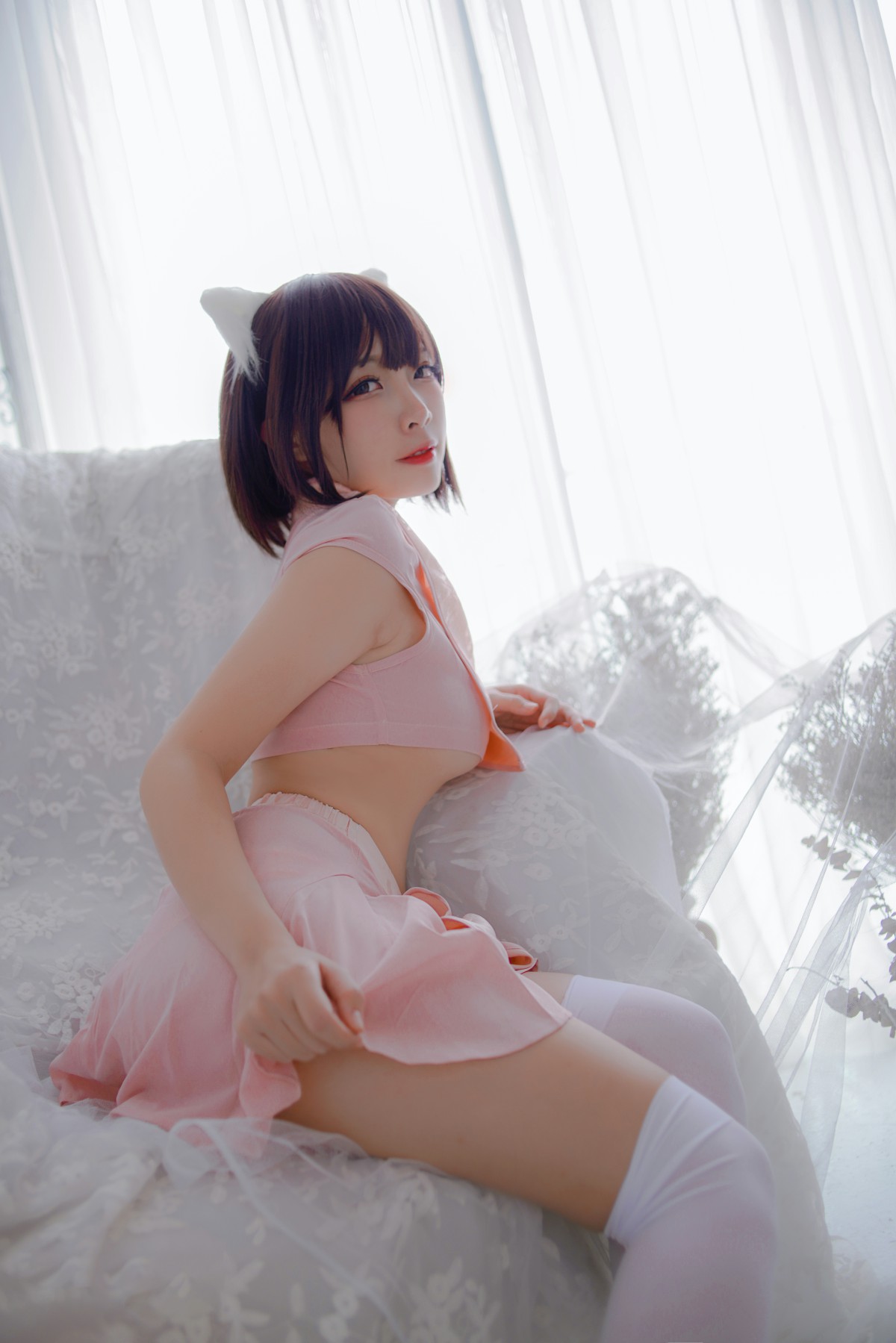 [Cosplay]二佐Nisa - 粉旗袍