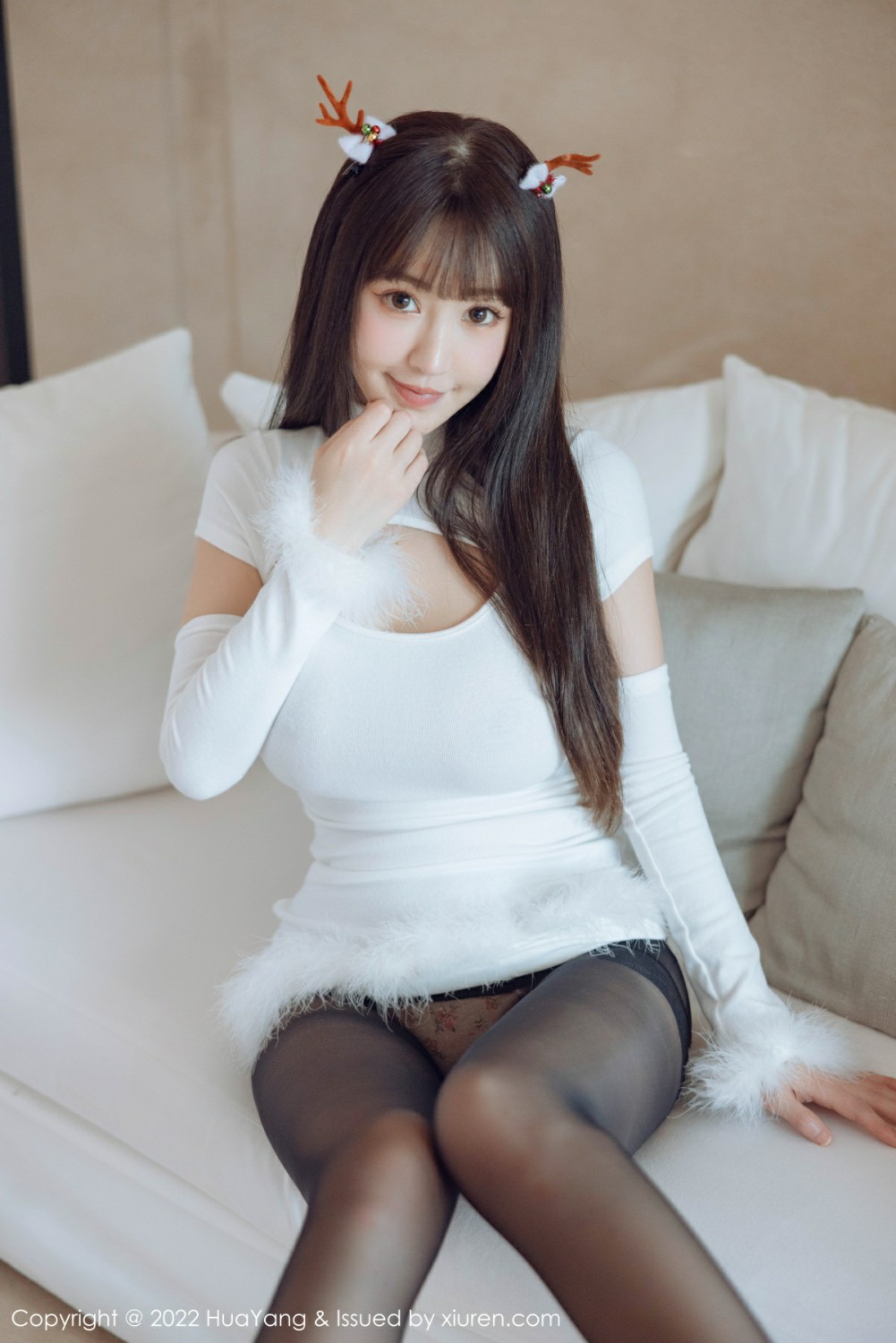 [HuaYang花漾写真] 2022.01.12 VOL.480 朱可儿Flora 诱人黑丝